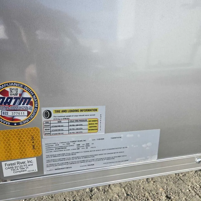 new Cargo (Enclosed) Trailers Cargo Mate  for sale, in Golden, CO Thumbnail 6