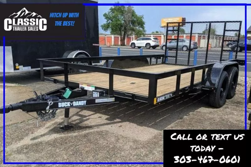 2026 Buck Dandy BBU814 Utility Trailer