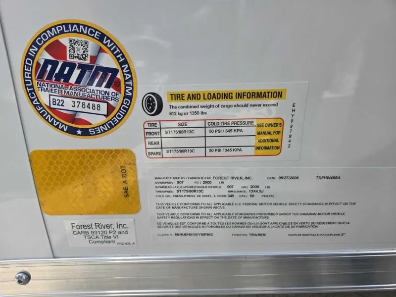 new Cargo (Enclosed) Trailers Cargo Mate  for sale, in Golden, CO Thumbnail 6