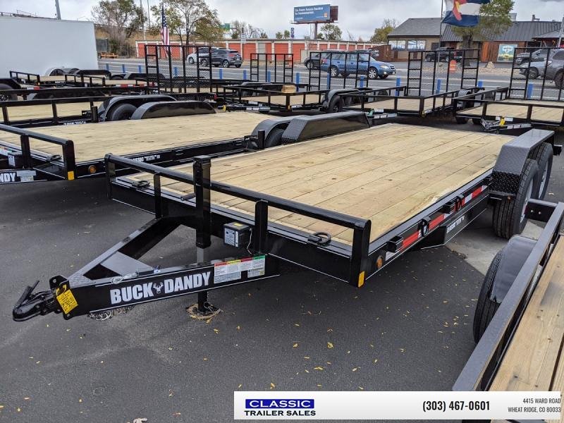 2023 Buck Dandy 7BCH818 - 83 x 18' Car Hauler