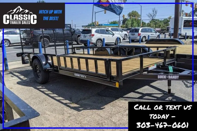 2025 Buck Dandy LB814 Utility Trailer