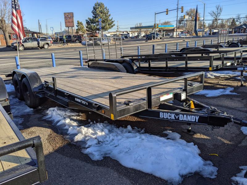 2022 Buck Dandy BCH818 Flatbed Trailer 2022 Buck Dandy BCH818 Flatbed Trailer