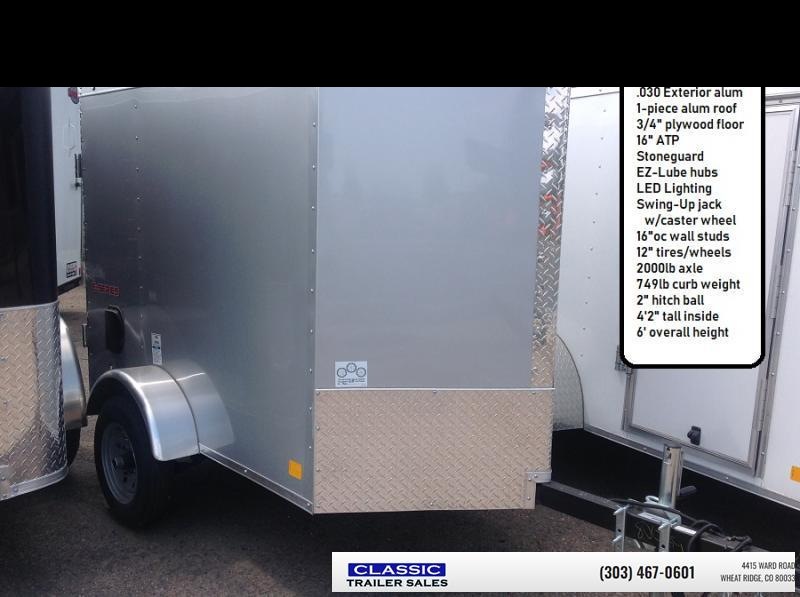 2023 Cargo Mate EHW46SA 4' x 6' Cargo / Enclosed Trailer Classic