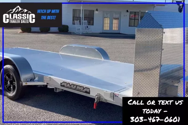 2027 Aluma 8218HTILTANV Car Hauler