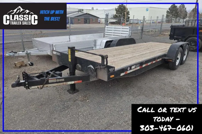 2004 Mac-Lander Flatbed Equipment Trailer