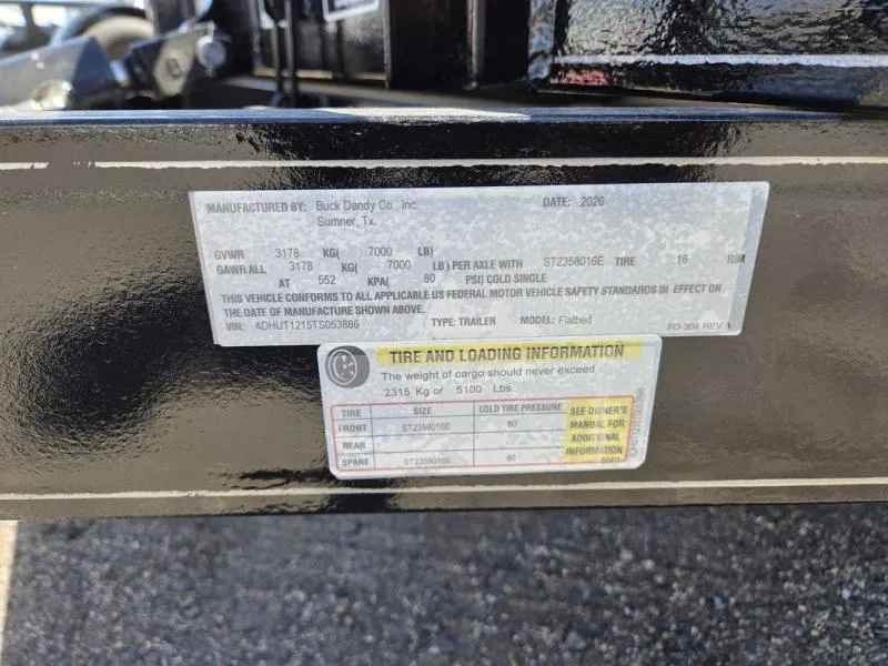 new Equipment / Flatbed Trailers Buck Dandy  for sale, in Golden, CO Thumbnail 8