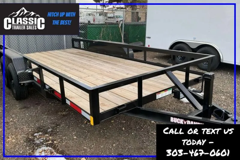 2026 Buck Dandy 5BBU816 Utility Trailer
