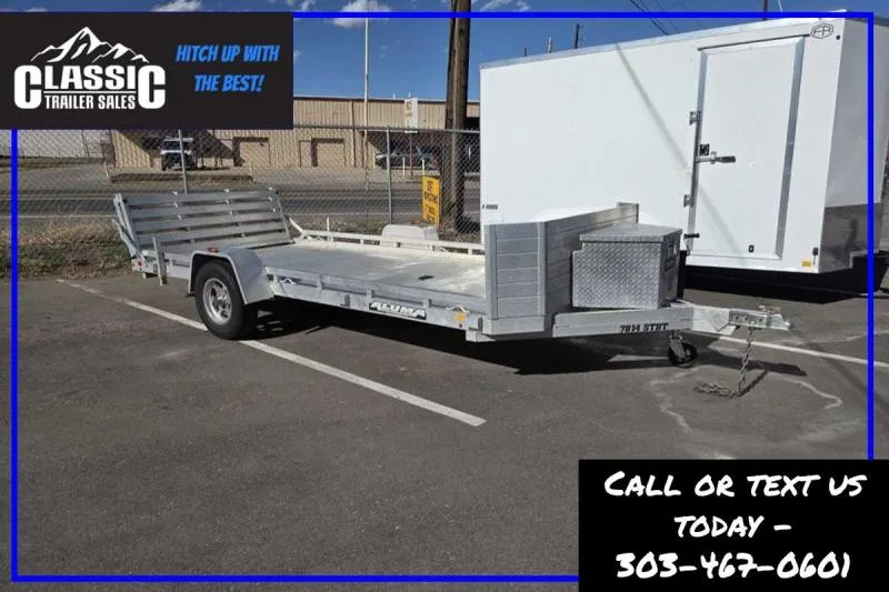 2014 Aluma 7814STBT Cargo / Enclosed Trailer