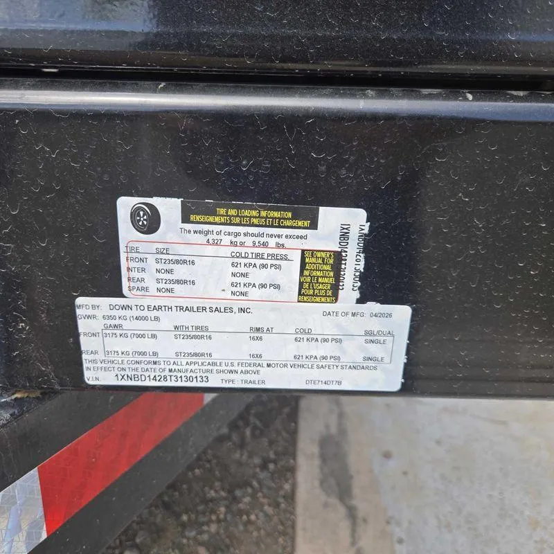 new Dump Trailers Down 2 Earth Trailers  for sale, in Golden, CO Thumbnail 3