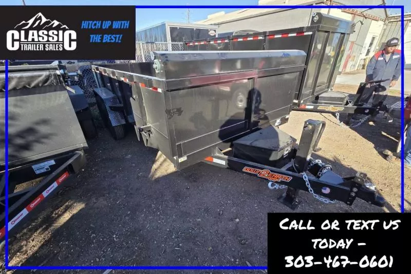 2026 Down 2 Earth Trailers DTE716DT8B Dump Trailer