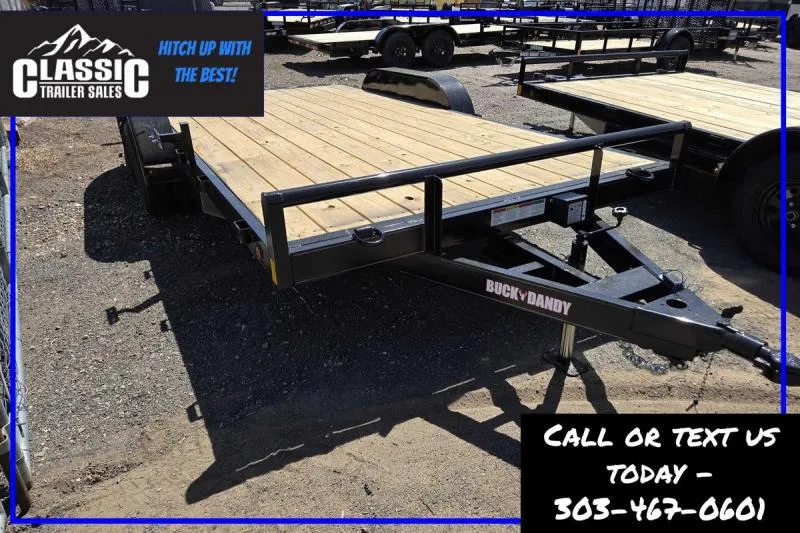 2026 Buck Dandy BCH816 Car / Racing Trailer