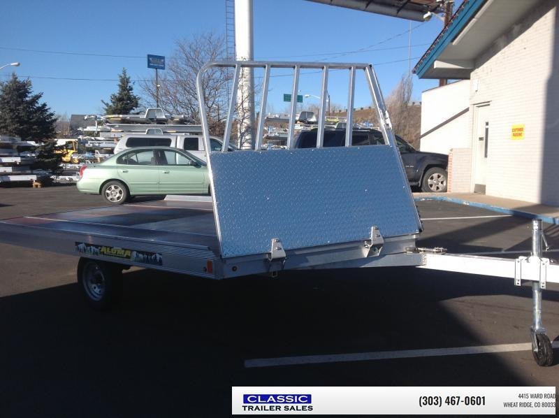 2023 Aluma 8612DT - Combination shield & drive-off Snowmobile Trailer 2023 Aluma 8612DT - Combination shield & drive-off Snowmobile Trailer