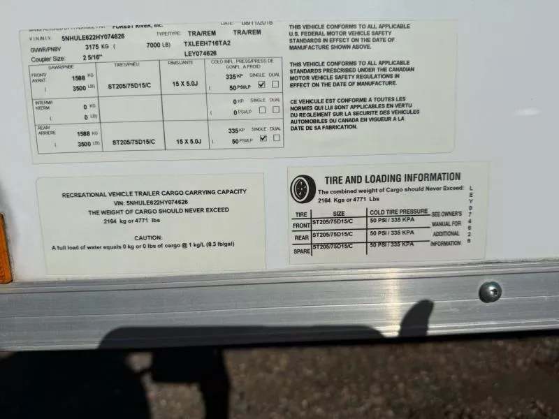 used Cargo (Enclosed) Trailers Forest River  for sale, in Golden, CO Thumbnail 13