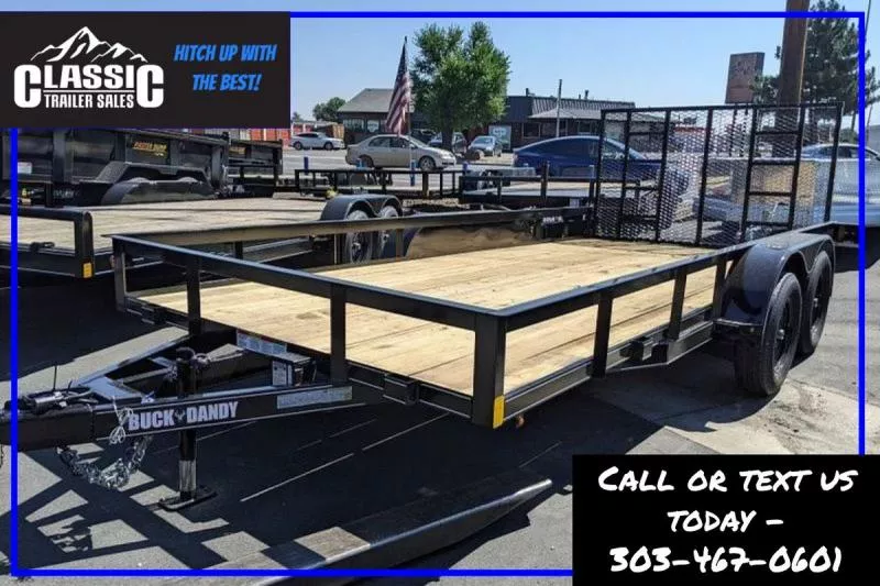 2026 Buck Dandy BBU816 Utility Trailer