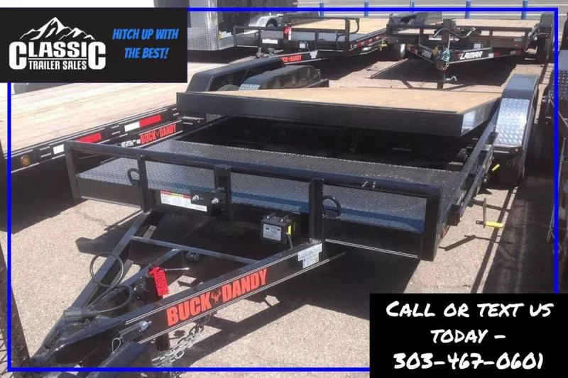 2025 Buck Dandy BCH-T-818 Equipment Trailer