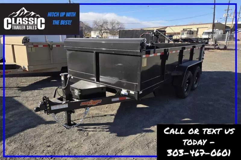 2026 Down 2 Earth Trailers DTE714DT7B Dump Trailer