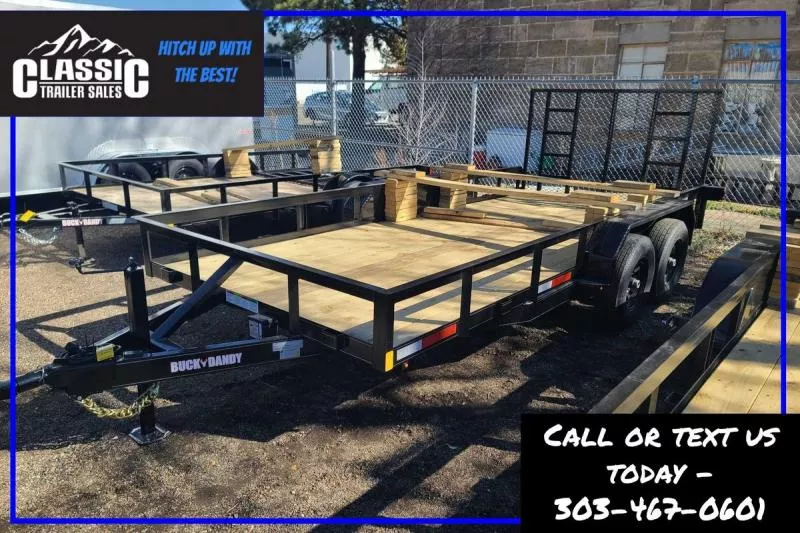 2026 Buck Dandy 5BBU816 Utility Trailer