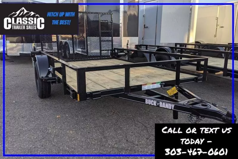 2025 B and A Trailers LB710 Utility Trailer