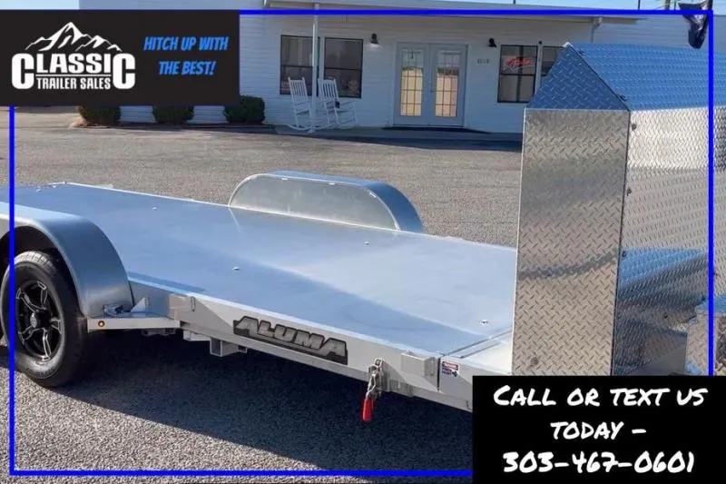 2027 Aluma 8218HTILTANV Car Hauler