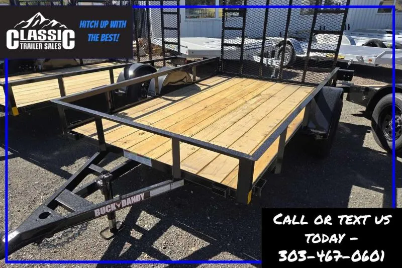 2026 Buck Dandy LB610 Utility Trailer