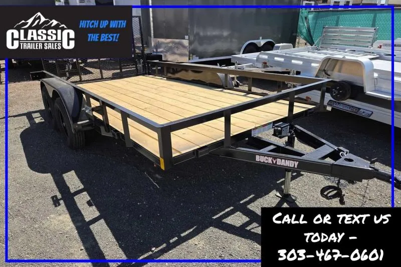 2026 Buck Dandy BBU814 Utility Trailer