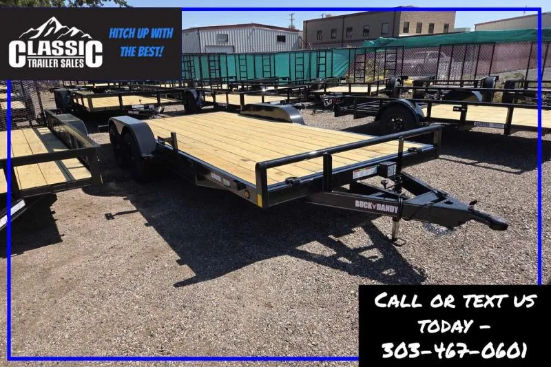 2026 Buck Dandy BCH818 Car / Racing Trailer