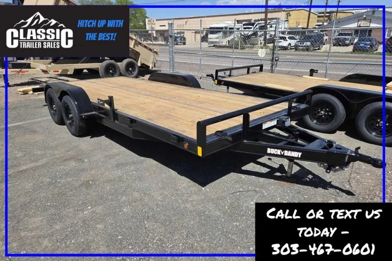 2026 Buck Dandy BCH818 Car / Racing Trailer