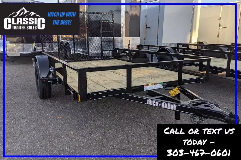 2025 B and A Trailers LB710 Utility Trailer