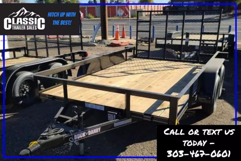 2026 Buck Dandy BBU812 Utility Trailer