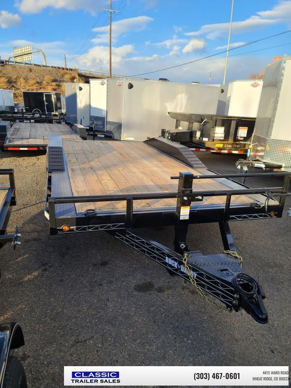 2023 Buck Dandy 7BCH-D818 - Drive over fenders! Car Hauler 2023 Buck Dandy 7BCH-D818 - Drive over fenders! Car Hauler