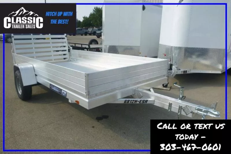 2026 Aluma 6812H-ESA-S Utility Trailer