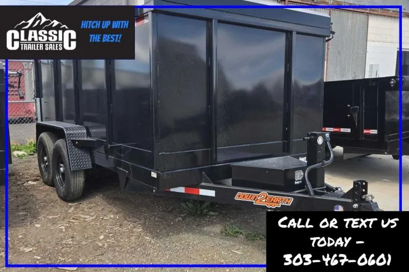 2026 Down 2 Earth Trailers DTE714DT7B Dump Trailer