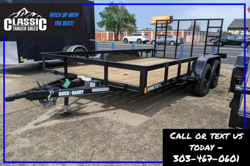 2025 Buck Dandy BBU814 Utility Trailer