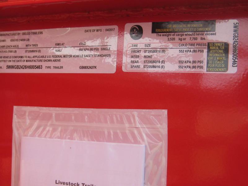 new Stock / Stock Combo Trailers Delco Trailers  for sale, in Corsicana, TX Thumbnail 5