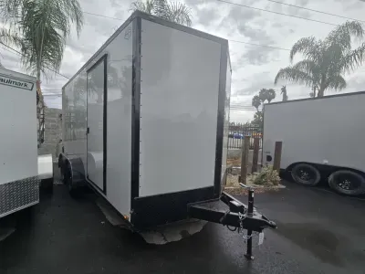 2027 Cargo Mate E-Series TA EHW716TA2 (7 x 16)