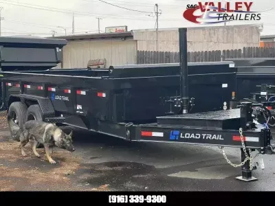 2026 Load Trail 83X16 Low Pro 7GA Floor Dump Trailer 8K Axles