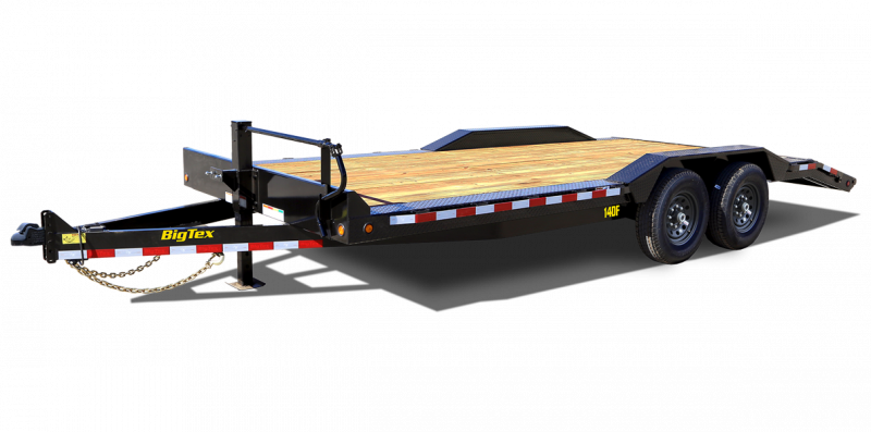 MODEL YEAR CLOSEOUT - PRICED TO MOVE!! 2024 Big Tex 14DF-19BK+3KR (83"x19'+3') Equipment Trailer