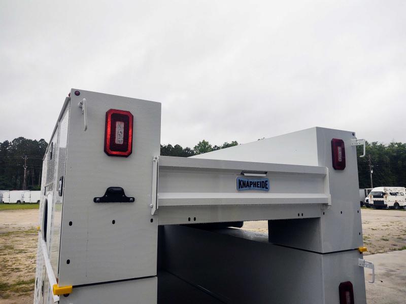 2022 Knapheide 6132D542M 11' DRW White Steel Service Body w/ Manual