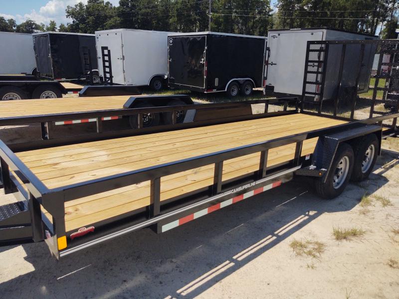 2022 CAM Superline P8220TAT-B-100 7X20 5 ton Utility with 4' Ramp Gate 2022 CAM Superline P8220TAT-B-100 7X20 5 ton Utility with 4' Ramp Gate