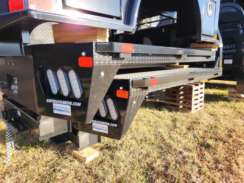 2023 CM Truck Beds RD SRW Gooseneck Hauler Flatbed Single Rear Wheel 8'6" Long x 84" Wide, Fits