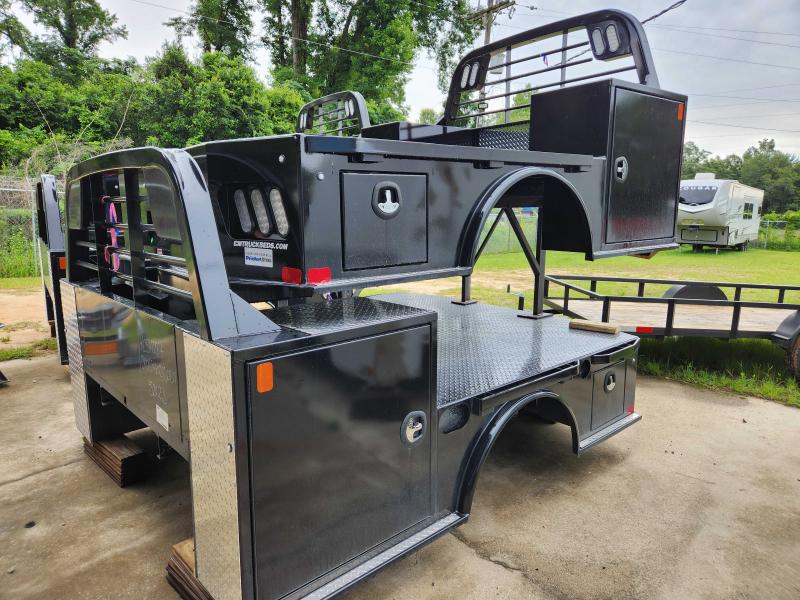 2023 CM Truck Beds SHORT BED FORD TMX SRW Gooseneck Utility Hauler