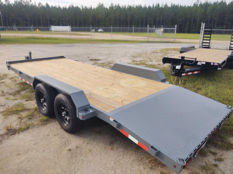 2023 CAM Superline P5CAM20CH 7X16+4 (20') 5 Ton GRAY Channel Frame Car