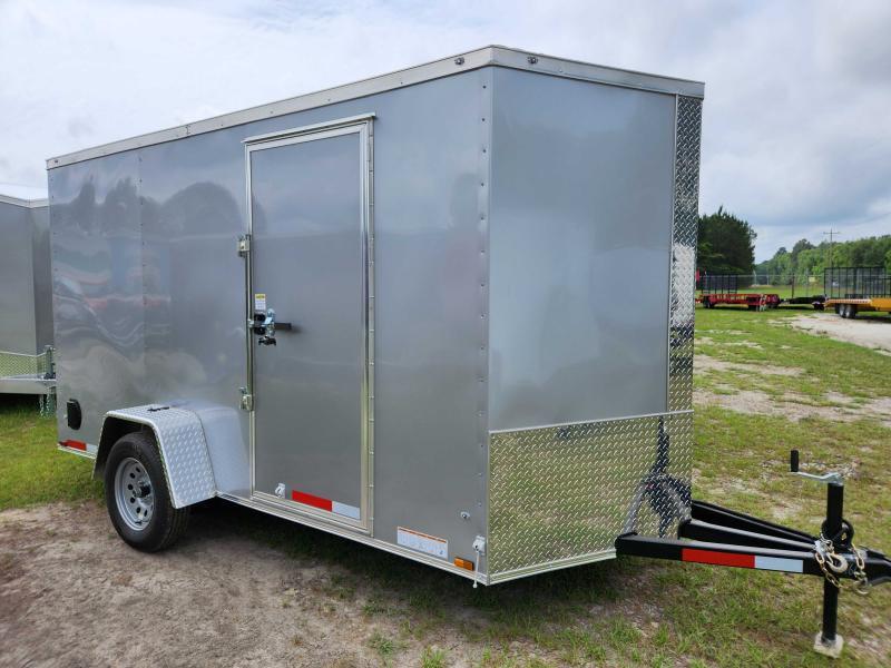 2024 Diamond Cargo 6x12 78" Inside Height Extended Tongue Single Axle