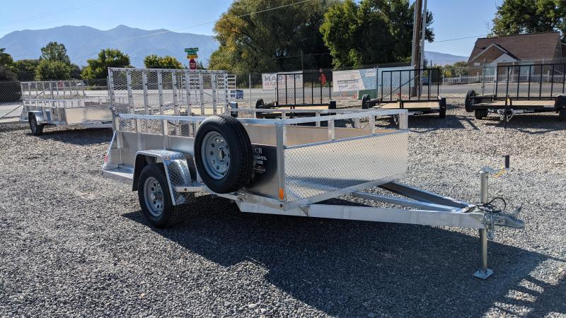 New! 2022 C&B 6x10 Aluminum Utility Trailer w/ Solid Sides New! 2022 C&B 6x10 Aluminum Utility Trailer w/ Solid Sides