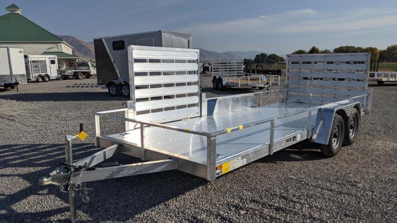New! 2021 Cargo Mate 6.5x18 All-Aluminum Utility Trailer New! 2021 Cargo Mate 6.5x18 All-Aluminum Utility Trailer
