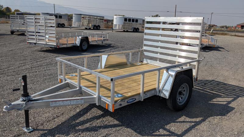 New! 2021 Everlite 5'6"x8' All-Aluminum Utility Trailer New! 2021 Everlite 5'6"x8' All-Aluminum Utility Trailer