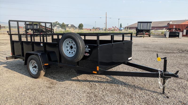 New! 2022 C&B 6x12 Utility Trailer w/ Solid Sides New! 2022 C&B 6x12 Utility Trailer w/ Solid Sides