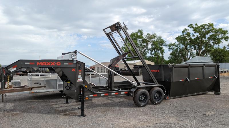 New! 2022 MAXXD ROX Gooseneck- 7X14' 14K Roll-Off Dump Trailer w/ Bins Available New! 2022 MAXXD ROX Gooseneck- 7X14' 14K Roll-Off Dump Trailer w/ Bins Available