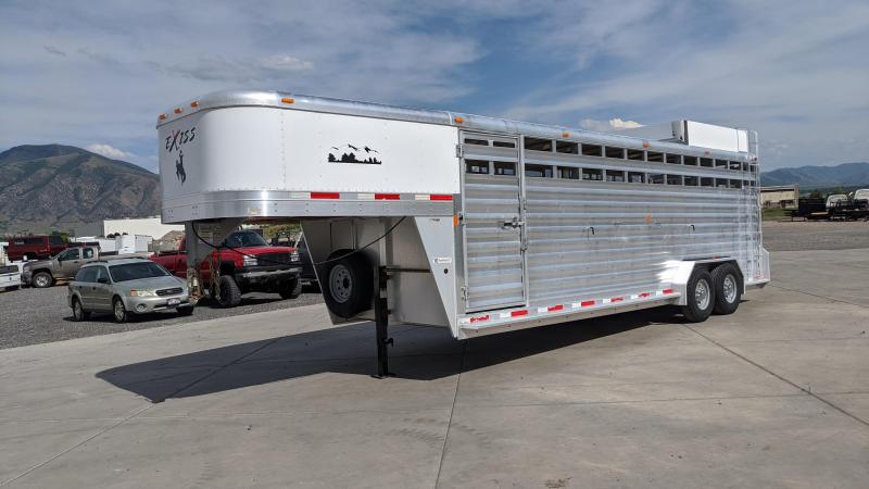 2013 Exiss Trailers 24' Stock Trailer Livestock Trailer 2013 Exiss Trailers 24' Stock Trailer Livestock Trailer