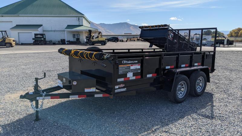 New! 2021 C&B 6x12: 7k Dutility Hybrid Dump Trailer W/ Side Gate New! 2021 C&B 6x12: 7k Dutility Hybrid Dump Trailer W/ Side Gate